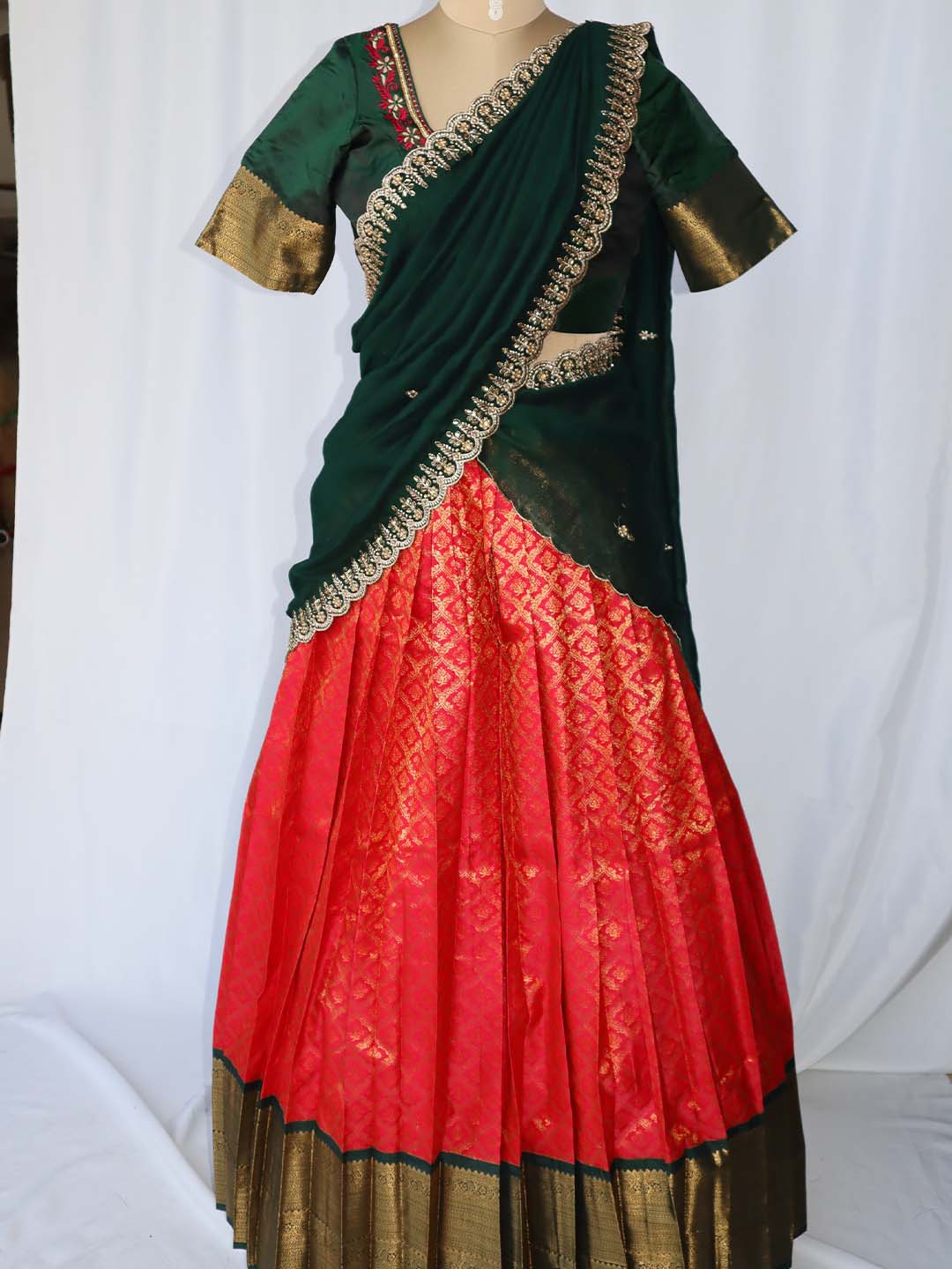 Raja Kumari Half Saree Set