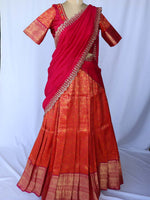 Sindura Varnam Half Saree Set