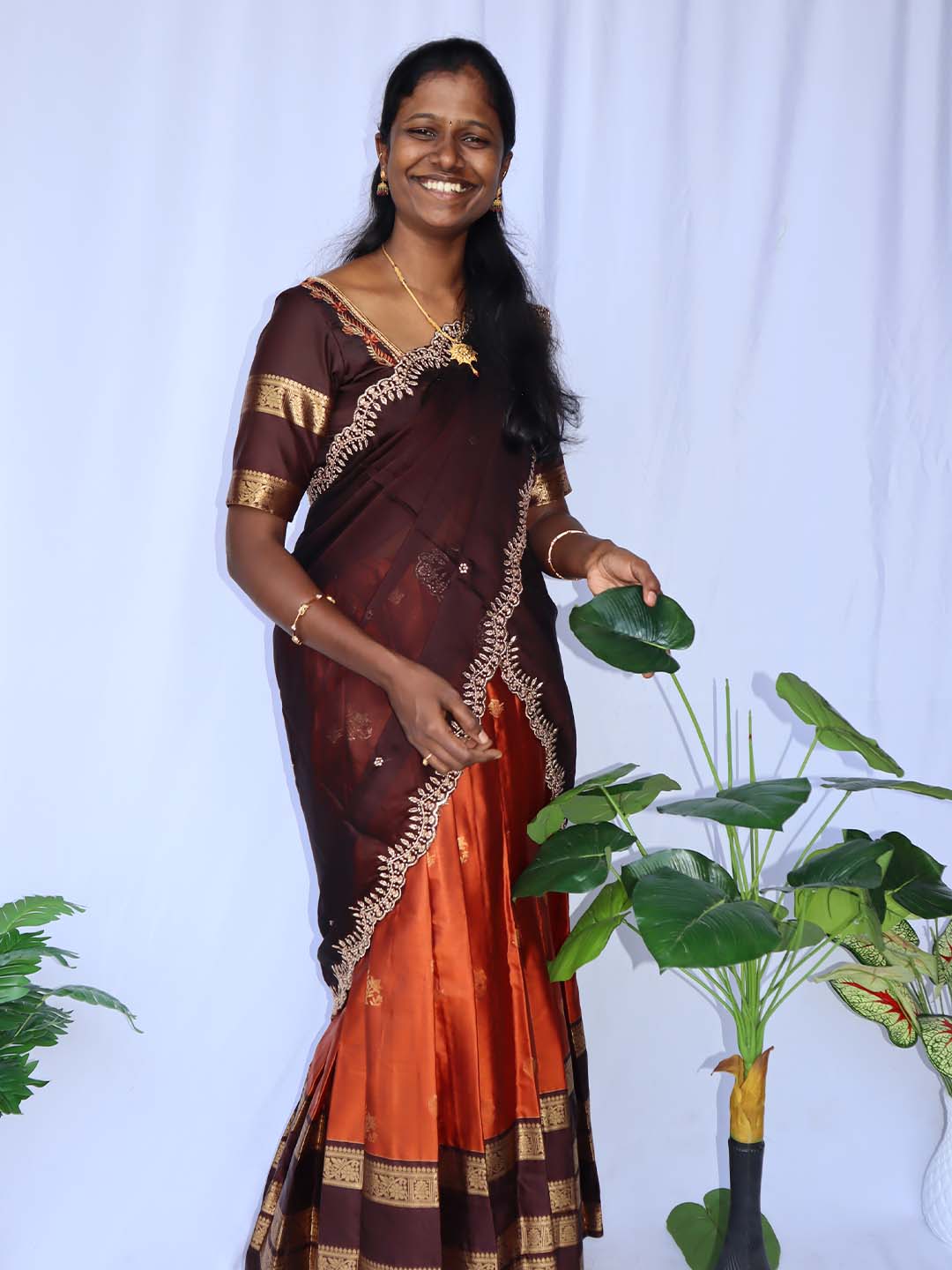 Bhoomi Shree Half Saree set