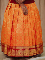 Manjal Sevvanthi Festive Pavadai Set