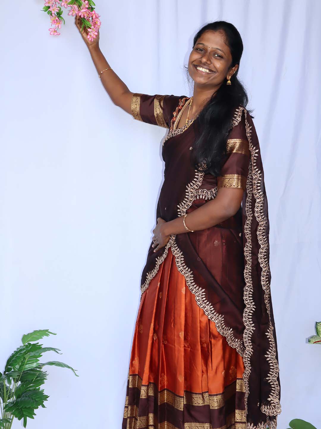 Bhoomi Shree Half Saree set