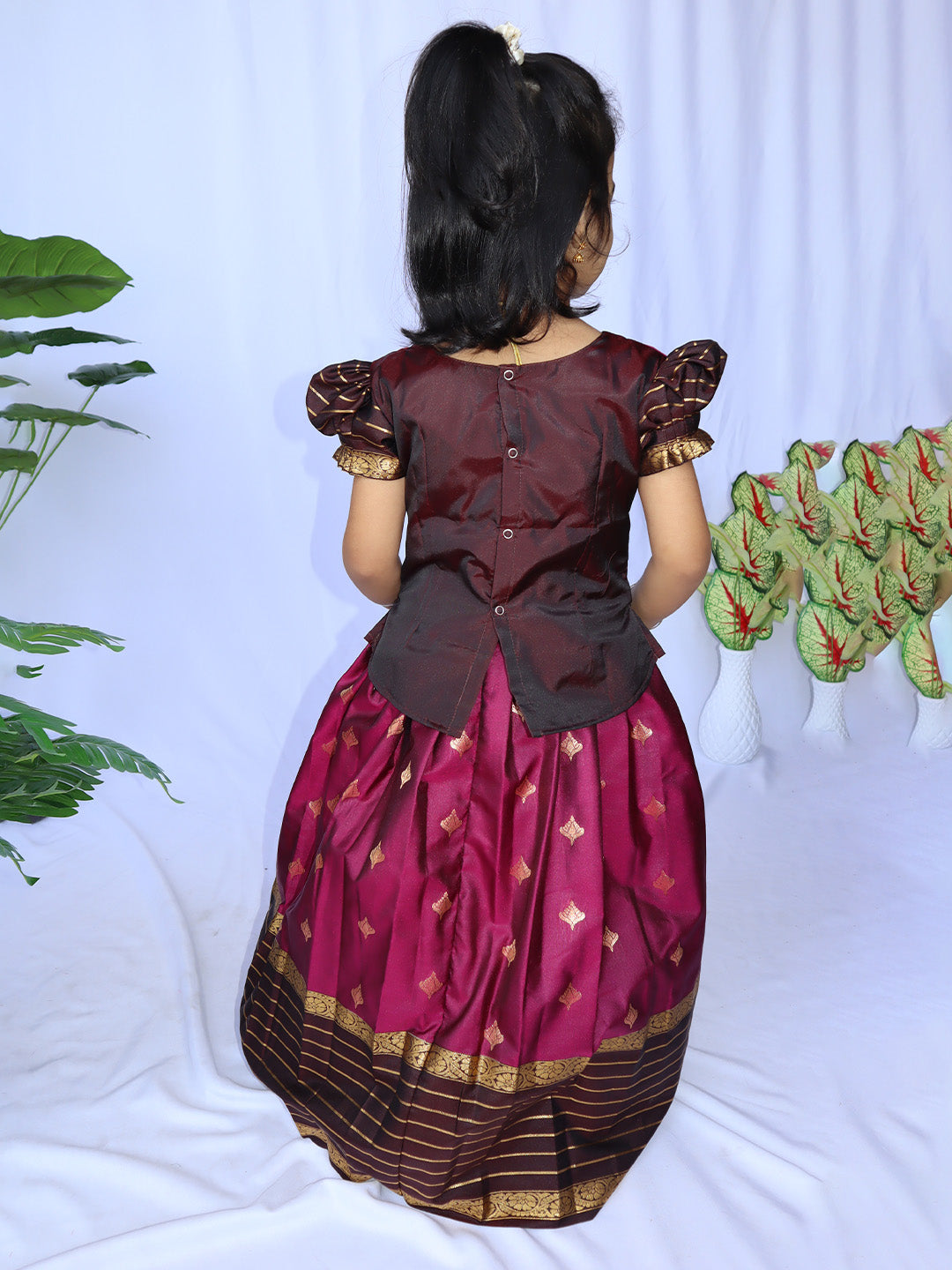 Dratchai Kani Festive Pavadai Set