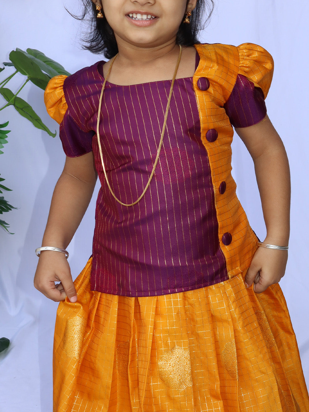 Maangani Festive Pavadai Set
