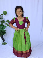 Pachai Kili Traditional Long Dress