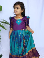 Azhagu Mayil Festive Long Dress