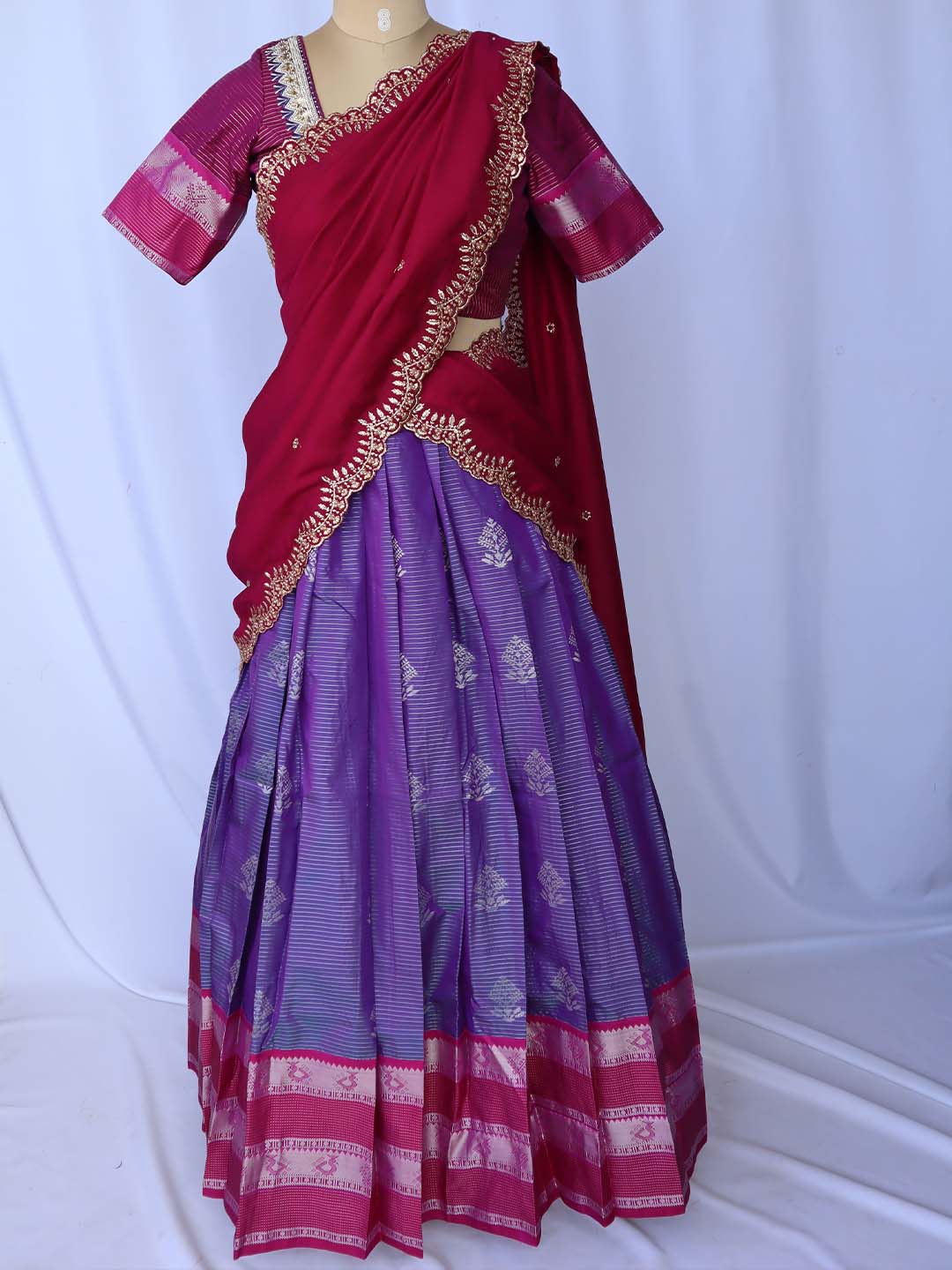 Raga Malika Half Saree Set