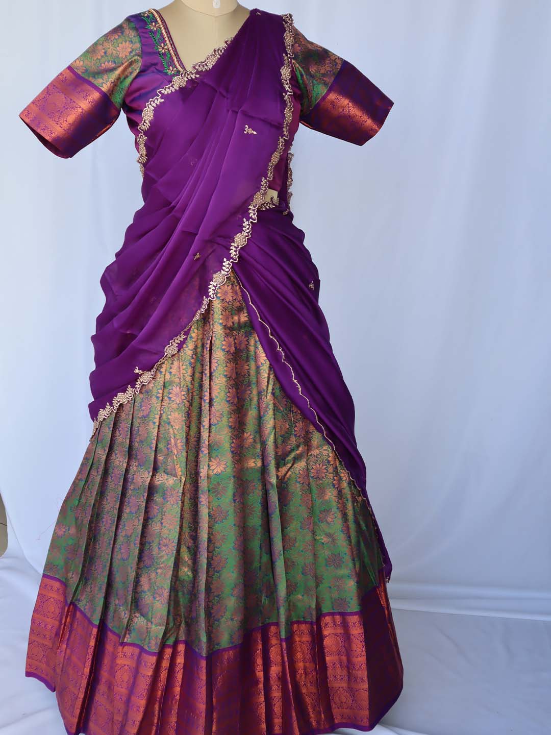 Vasantha Mayil Half Saree Set