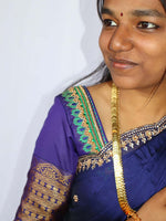Mayura Neelam Half Saree Set