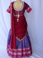 Raga Malika Half Saree Set