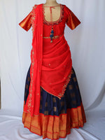 Rajathilagam Half Saree Set