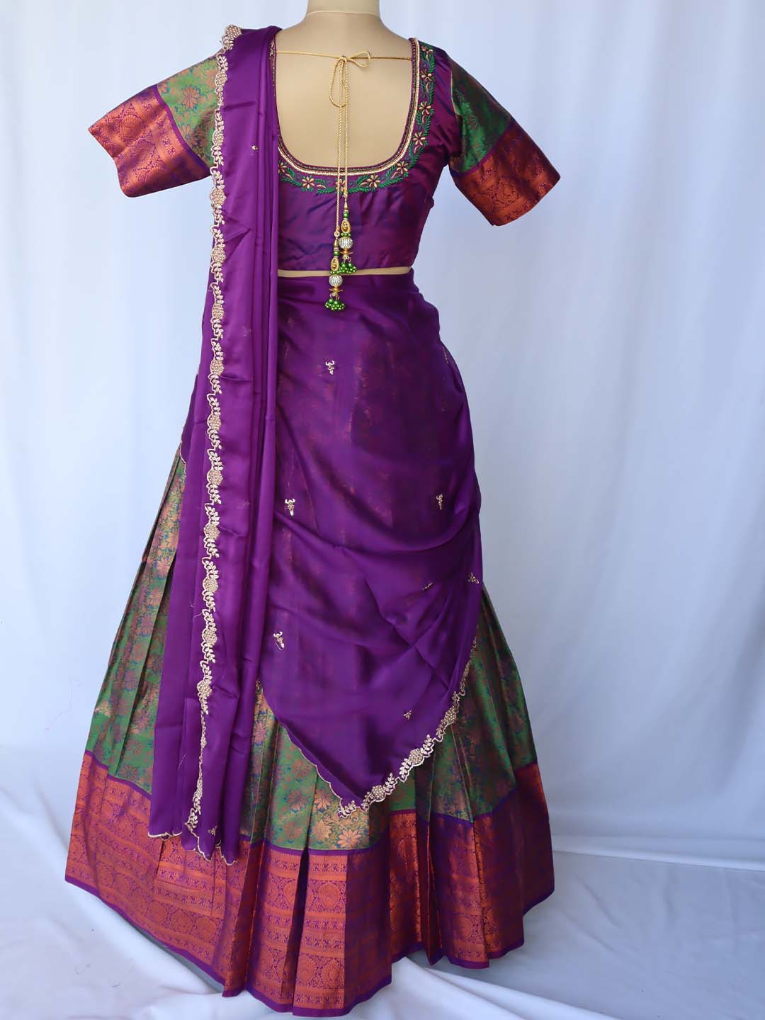 Vasantha Mayil Half Saree Set