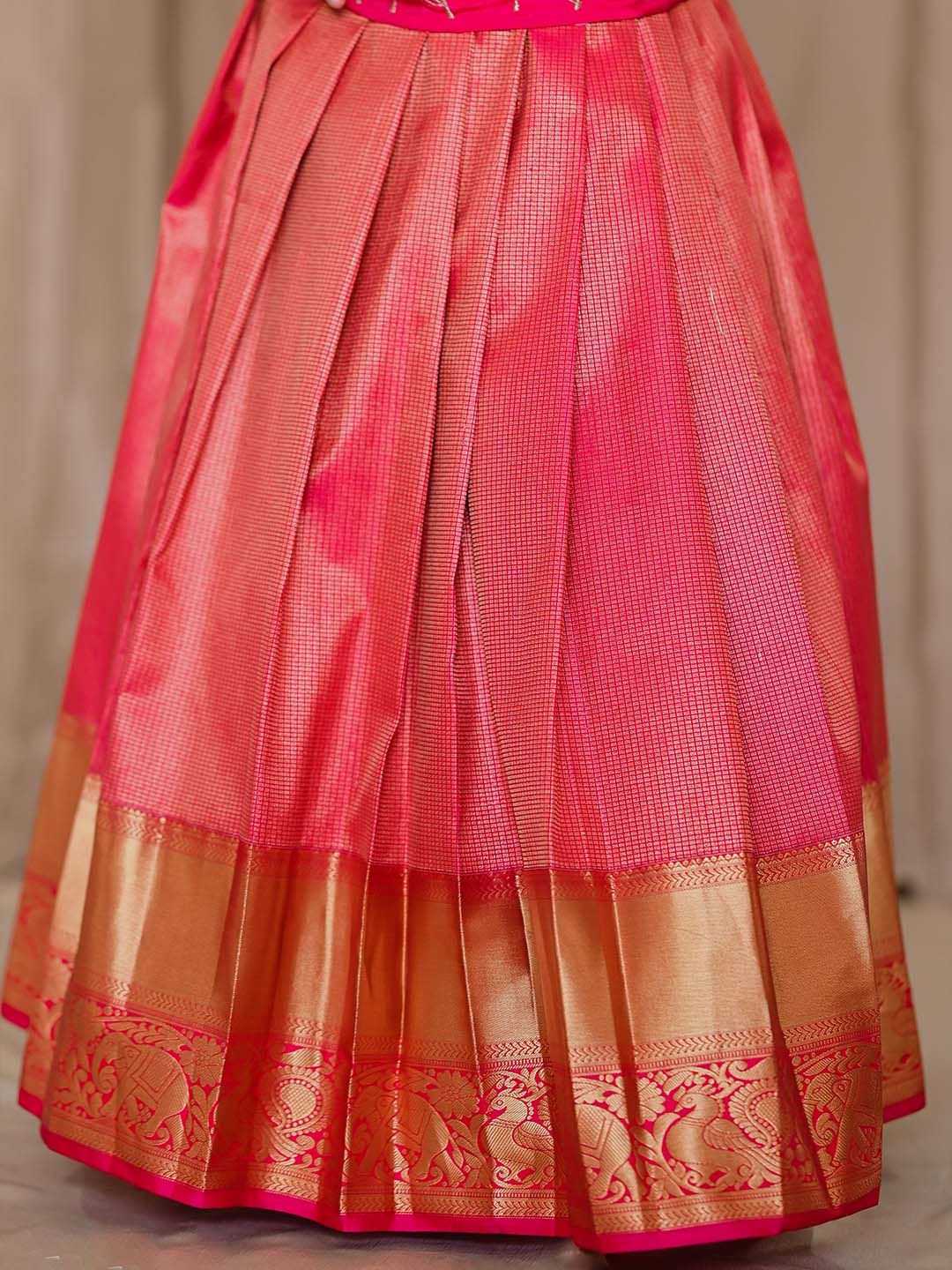 Pavizha Roja Festive Pavadai Set
