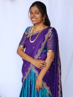 Azhagu Mayil Half Saree set