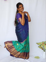 Mayura Neelam Half Saree Set