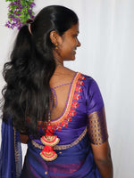 Neela Sindoor Half Saree Set