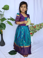 Azhagu Mayil Festive Long Dress