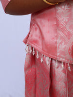 Poo Vizhi Royal Tissue Pavadai Set