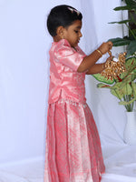 Poo Vizhi Royal Tissue Pavadai Set
