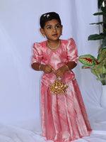 Poo Vizhi Royal Tissue Pavadai Set