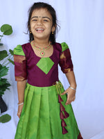 Pachai Kili Traditional Long Dress