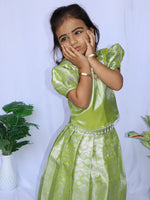 Vasantha Mullai Royal Tissue Pavadai Set